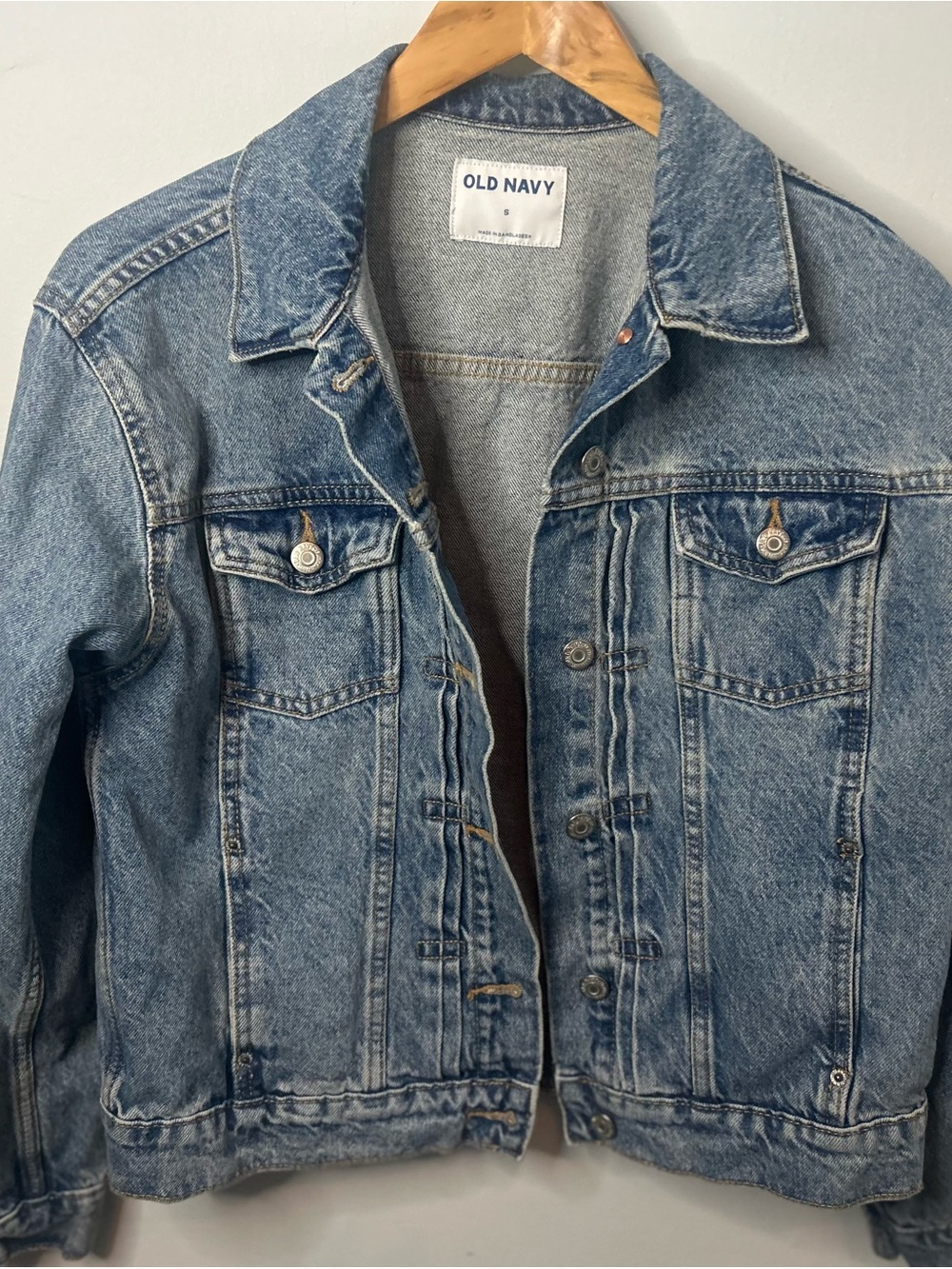 Old Navy Light Wash Blue Denim Jacket